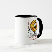 PIZZA IST DAS FRÜHSTÜCK DER CHAMPIONS TASSE (VorderseiteRechts)