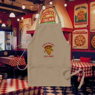 Pizza ist die einzige Liebe, die ich Wollte - Funn Schürze
