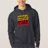 PIZZA IST FEIERLICH HOODIE (Vorderseite)