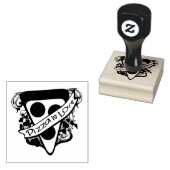 Pizza ist Liebe Gummistempel (Stempel)