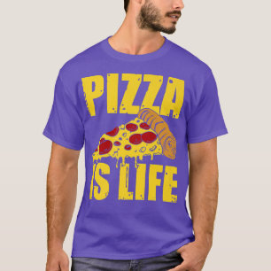 Pizza ist Life Cheese und Pepperoni Pizza Lover 17 T-Shirt