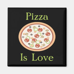 Pizza ist Magnet der Liebe
