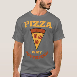 Pizza ist mein Freund Funny Pepperoni Käse Küche T-Shirt