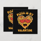 Pizza ist mein Valentine (Vorne/Hinten)