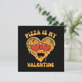 Pizza ist mein Valentine (Stehend Vorderseite)
