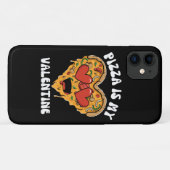 Pizza ist mein Valentine Case-Mate iPhone Hülle (Rückseite (Horizontal))
