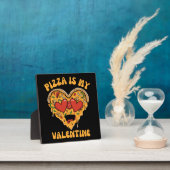 Pizza ist mein Valentine Fotoplatte (InSitu)