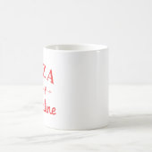 Pizza ist mein Valentine Kaffeetasse (Mittel)