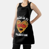 Pizza ist mein Valentine Schürze (InSitu)