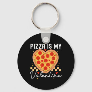 Pizza ist mein Valentiner Valentinstag Boys Gi Schlüsselanhänger