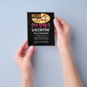 Pizza ist mein Valentinisches Party Flyer (Gruppe)