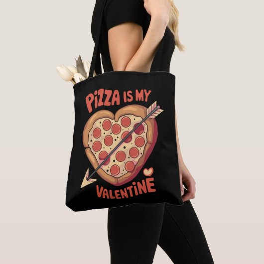 Pizza ist mein Valentinstag Funny Tasche (Von Nahem)