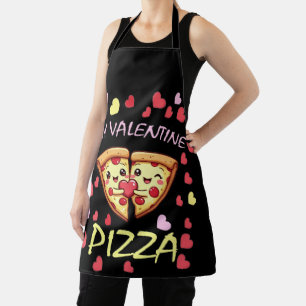 Pizza ist mein Valentinstag Lustiger Valentinstag  Schürze