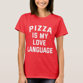 Pizza ist meine Liebe. Funny Pizza T-Shirt