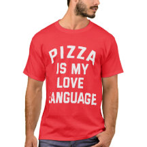Pizza ist meine Liebe. Funny Pizza