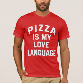 Pizza ist meine Liebe. Funny Pizza T-Shirt