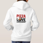 Pizza ist meine Liebe Hoodie (Rückseite)