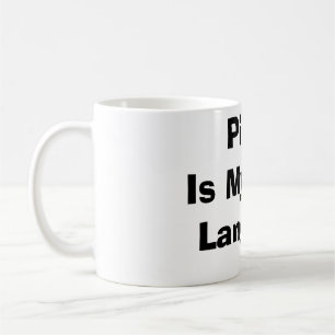 Pizza ist meine Liebe Kaffeetasse