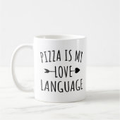 Pizza ist meine Liebe - Pizza Lovers Kaffeetasse (Links)