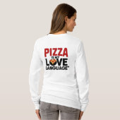 Pizza ist meine Liebe T-Shirt (Schwarz voll)