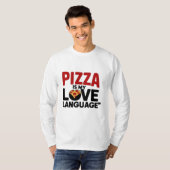 Pizza ist meine Liebe T-Shirt (Vorne ganz)