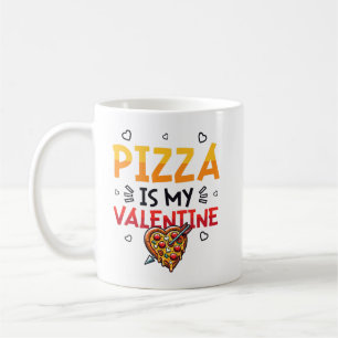 Pizza ist meine Valentine Pizza Lover Premium Kaffeetasse
