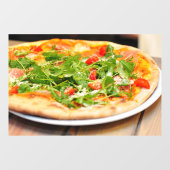 Pizza Italien Abendessen Cheraton Tomaten Pizzeria Fensteraufkleber (Blatt)