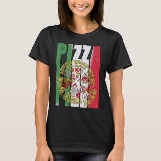 Pizza Italy Flag Pizzeria Pizza Baker Pizza T-Shirt