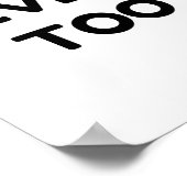 Pizza Joke Poster (Ecke)