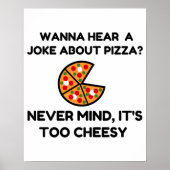 Pizza Joke Poster (Vorne)
