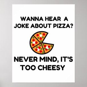 Pizza Joke Poster