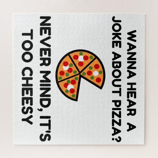 Pizza Joke Puzzle (Horizontal)