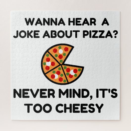 Pizza Joke Puzzle (Vertikal)