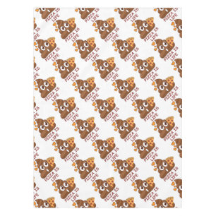 Pizza kacken Emoji Tischdecke