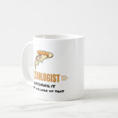Pizza Kaffeetasse (Vorderseite Links)