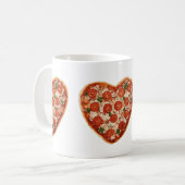Pizza Kaffeetasse (Vorderseite Links)