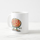 Pizza Kaffeetasse (Vorderseite Links)
