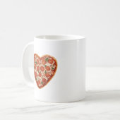 Pizza Kaffeetasse (Vorderseite Links)