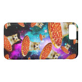 Pizza-Katze Case-Mate iPhone Hülle (Rückseite (Horizontal))