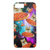 Pizza-Katze Case-Mate iPhone Hülle (Rückseite)