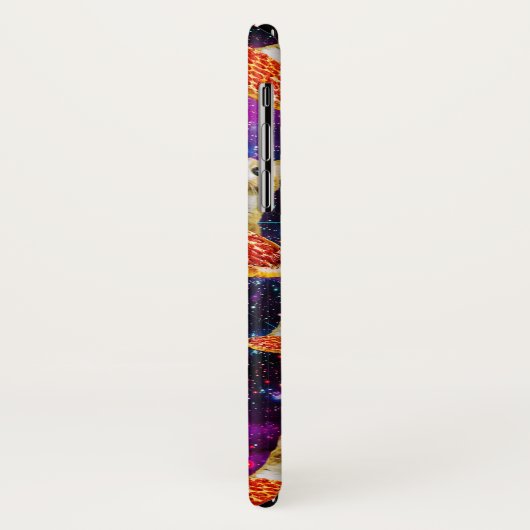 Pizza-Katze Case-Mate iPhone Hülle (Hinten/Links)