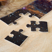 Pizza-Katze in Raum-tragender Pizza-Scheibe Puzzle (Seite)