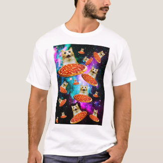 Pizza-Katze T-Shirt