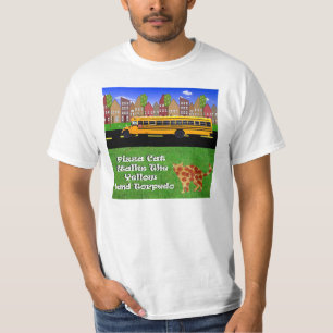 Pizza-Katzen-Land-Torpedo T-Shirt