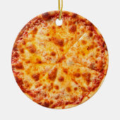 Pizza Keramik Ornament (Vorne)