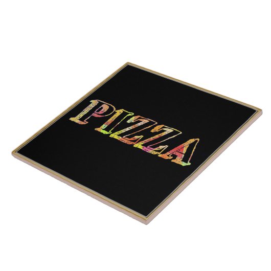 Pizza Keramik Tile Fliese (Seite)