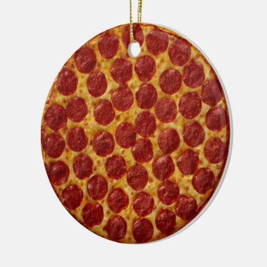 Pizza Keramikornament (Links)