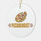 Pizza Keramikornament (Links)