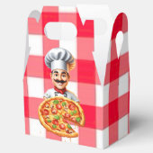 Pizza Kids's Geburtstagsparty Danke Geschenkschachtel (Geöffnet)