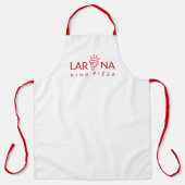 Pizza King Schürze - Die Küche im Stil regeln (Vorderseite)